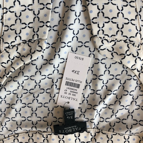 Talbot’s Blouse, Size 3X - Picture 3 of 3